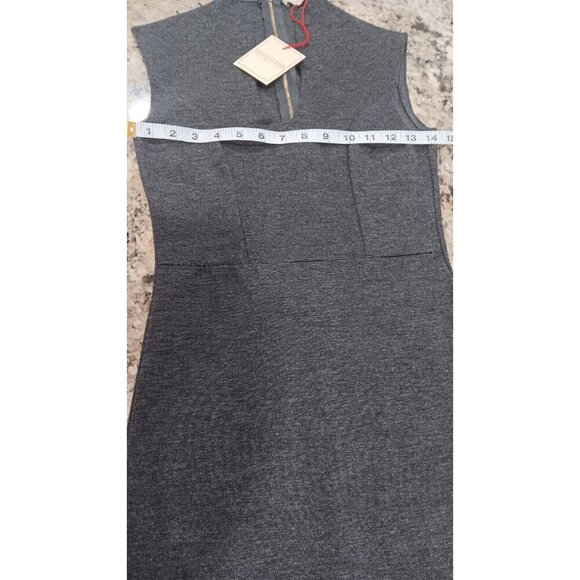 Tags Still On Small Rolla Coster  Womens Dress Gray Zip Up Tank Dress - Picture 9 of 9